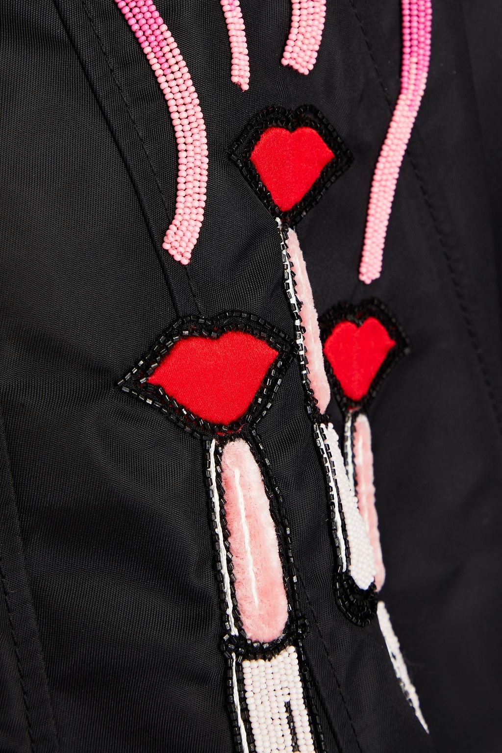 VALENTINO GARAVANI 비즈 장식 쉘 재킷