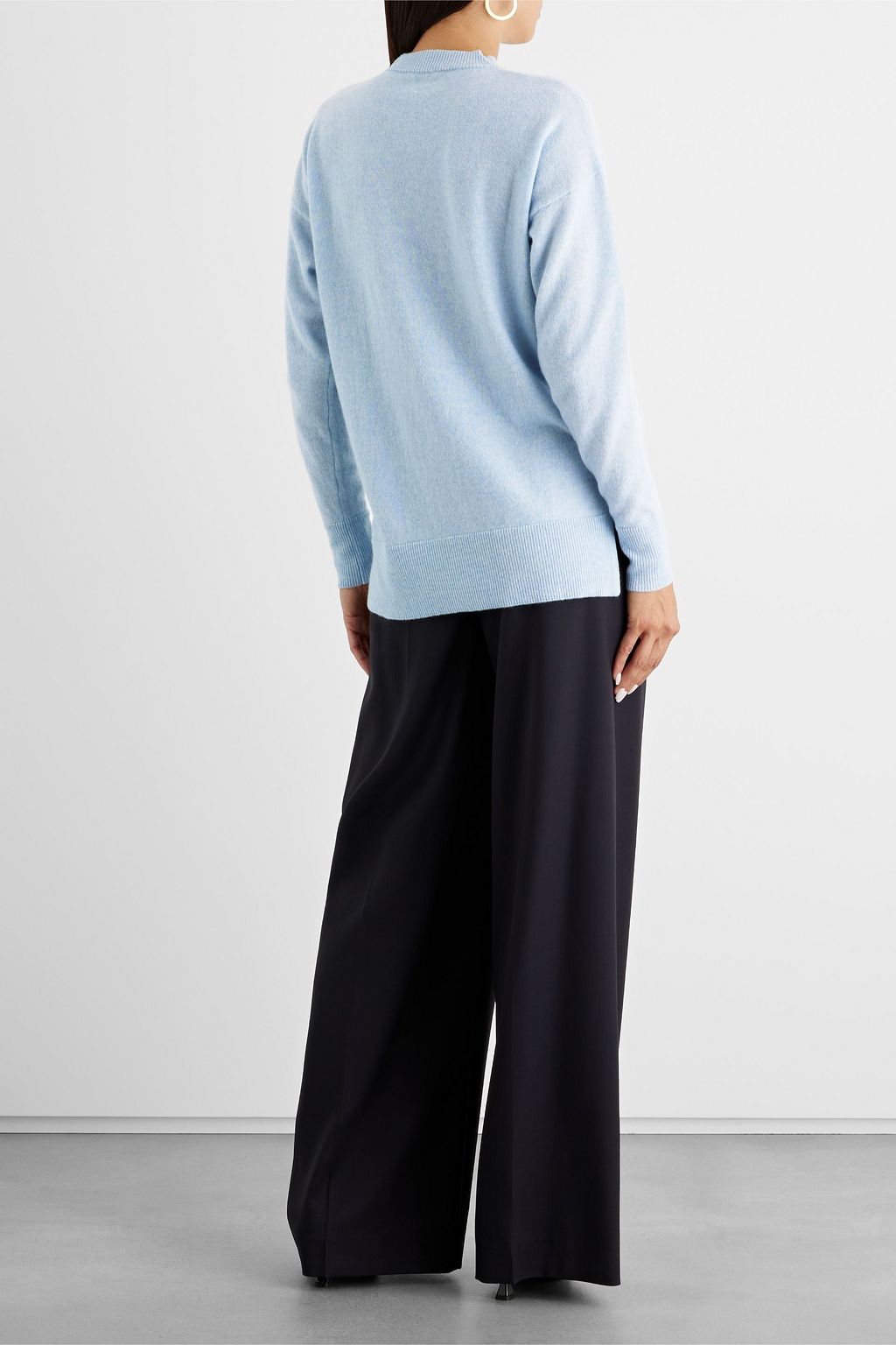 IRIS & INK Hannah melierter Wollpullover