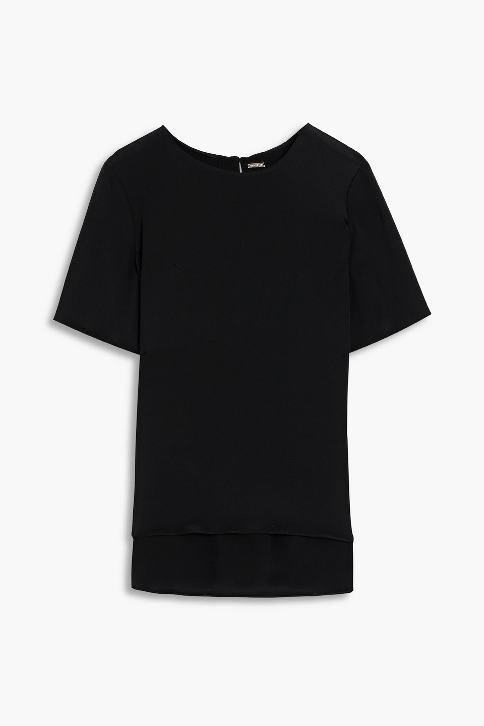 Adam Lippes Silk-crepe blouse