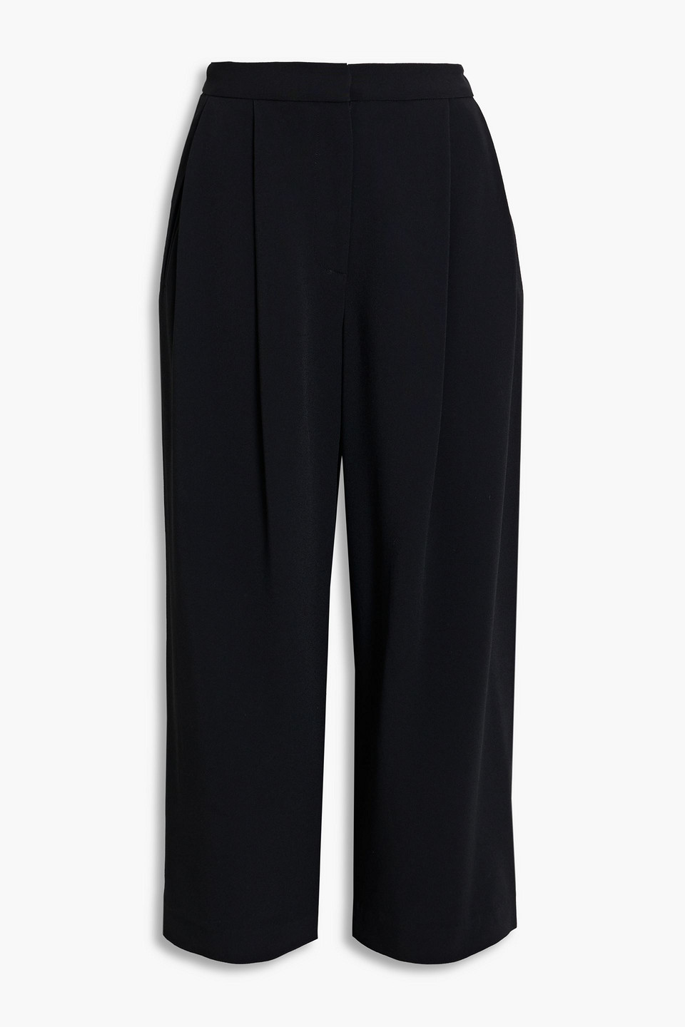 Adam Lippes Pleated crepe culottes