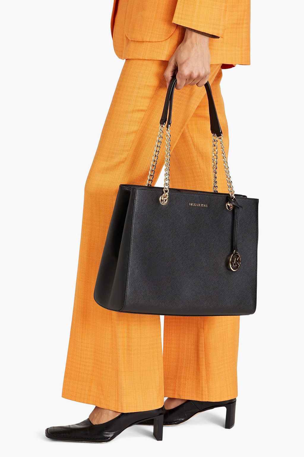 MICHAEL MICHAEL KORS Susannah textured-leather tote