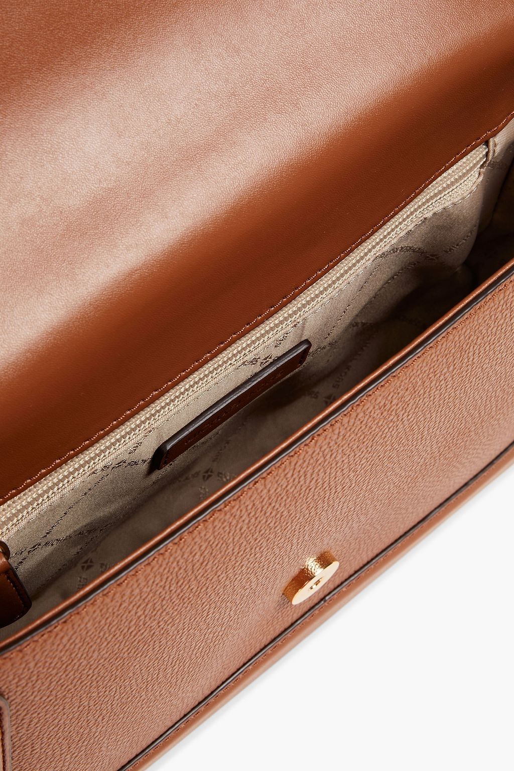 MICHAEL MICHAEL KORS Jessie pebbled-leather shoulder bag