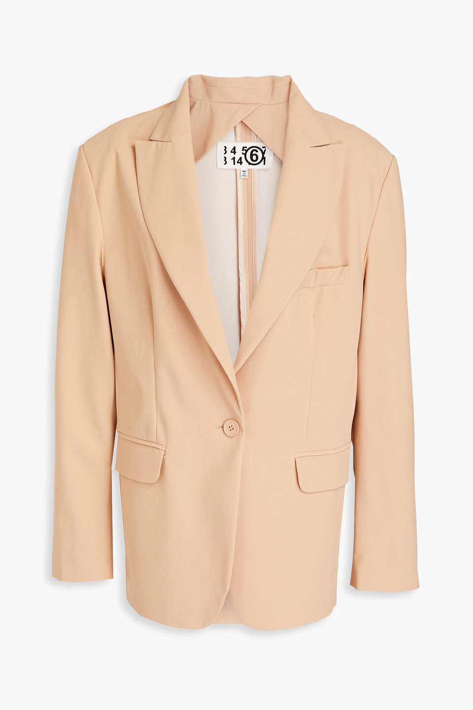MM6 Maison Margiela - Stretch-cady blazer - Neutral - IT 42