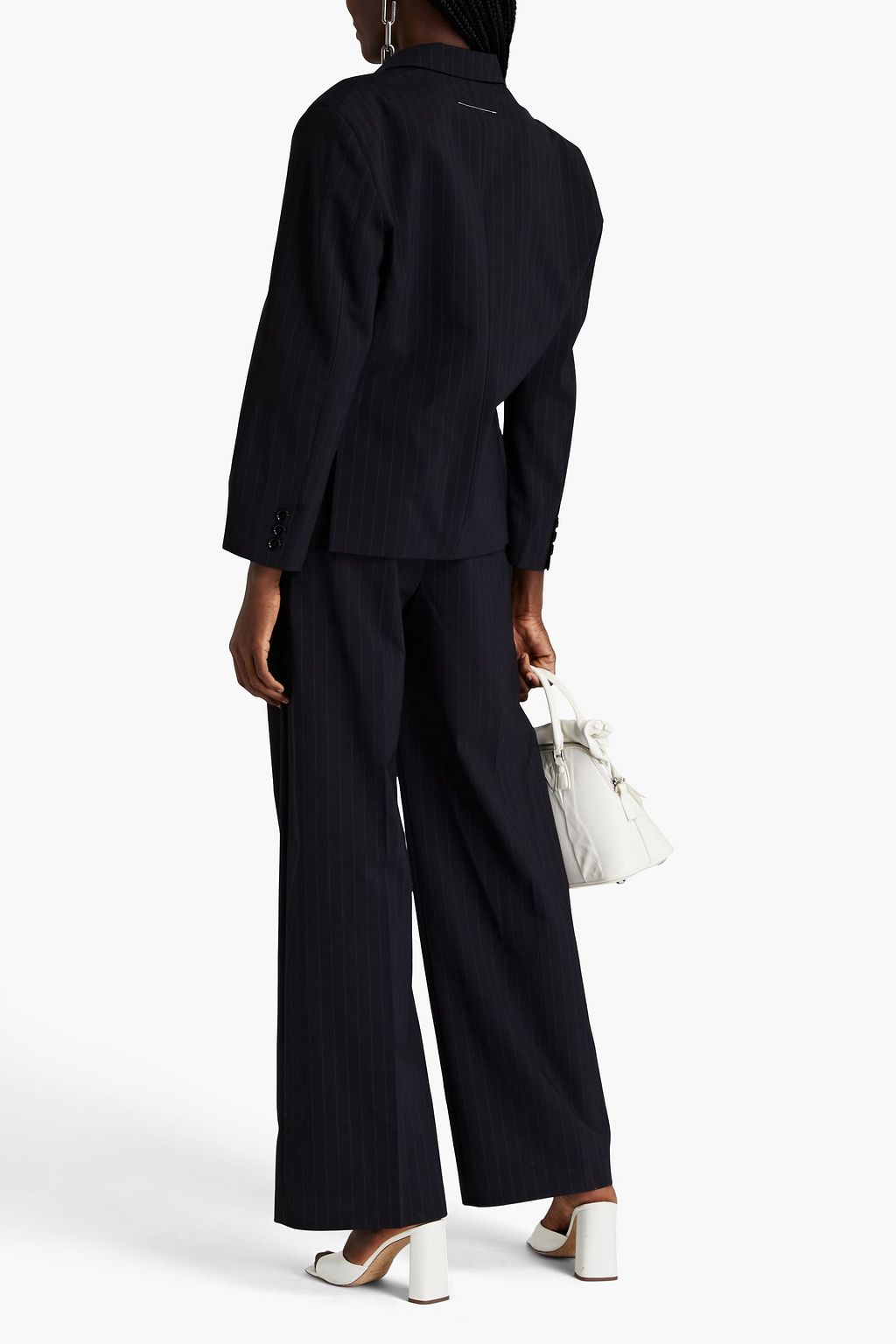 MM6 MAISON MARGIELA Pinstriped woven jumpsuit