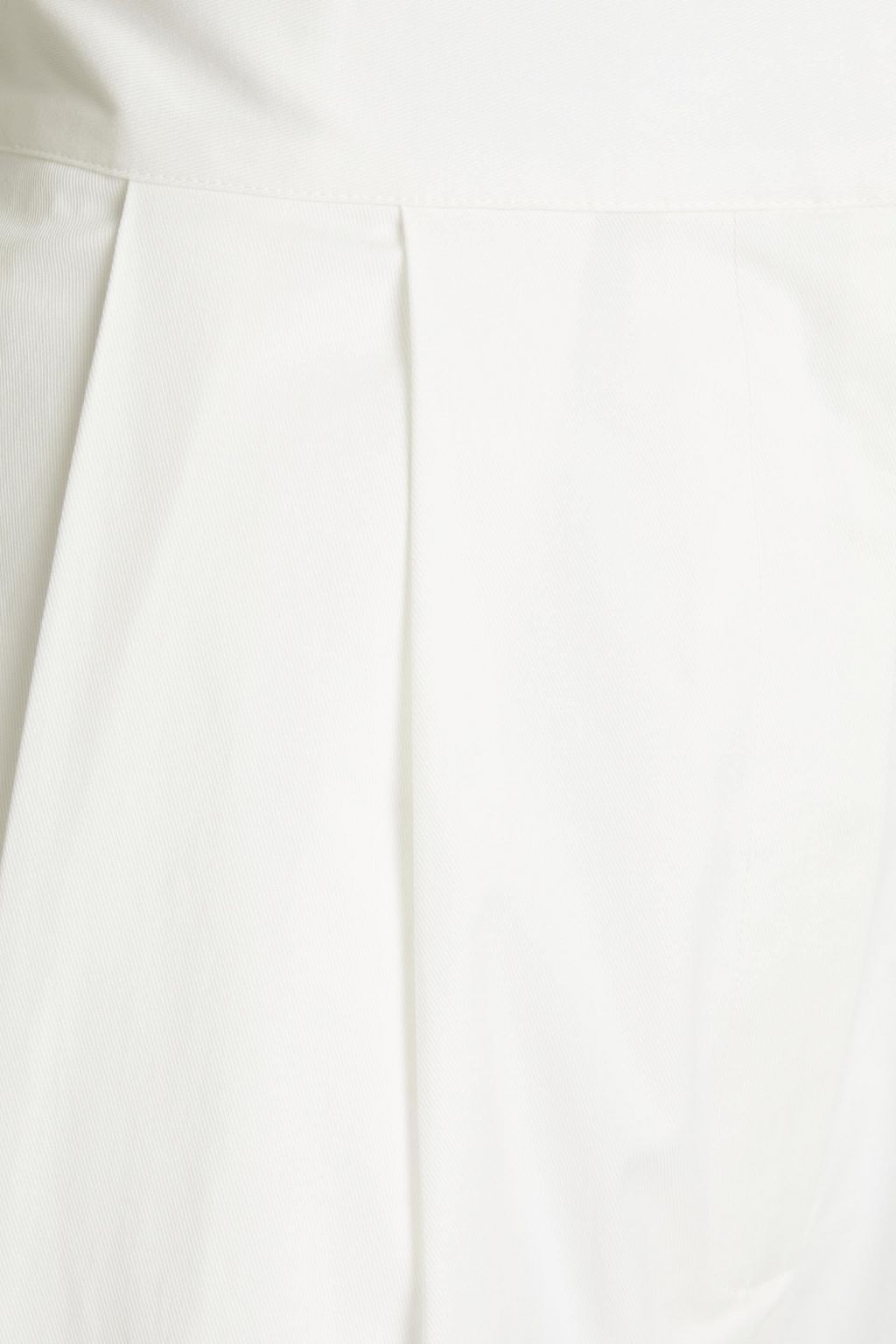 TOVE Pleated cotton-blend twill tapered pants