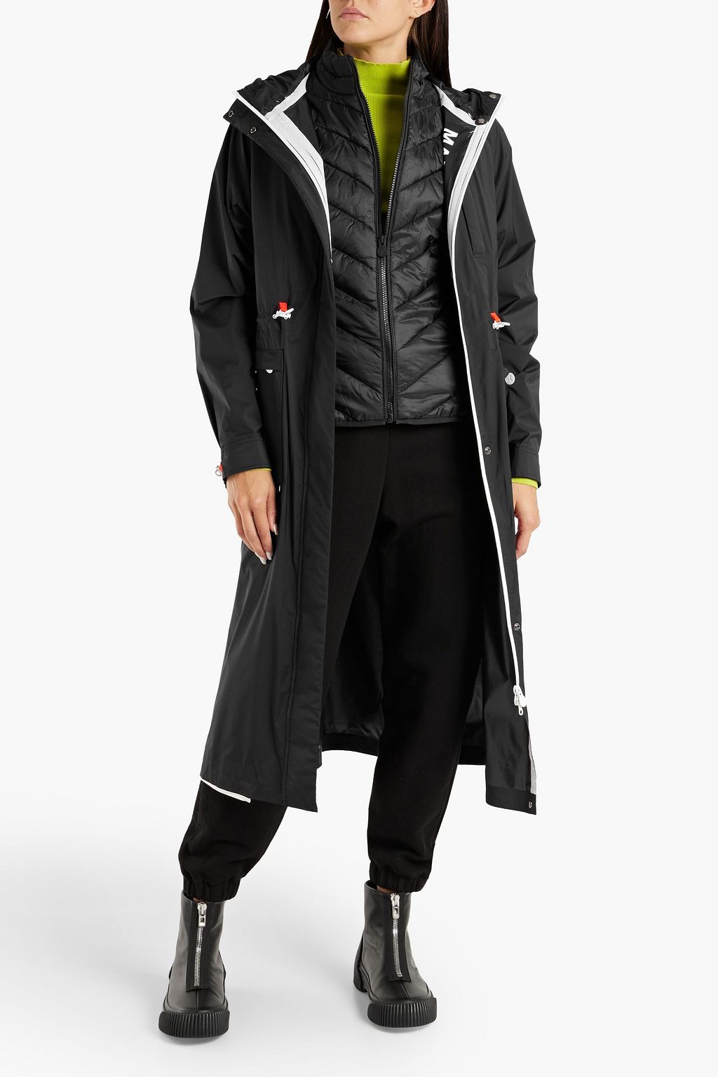 MOOSE KNUCKLES West River shell hooded parka