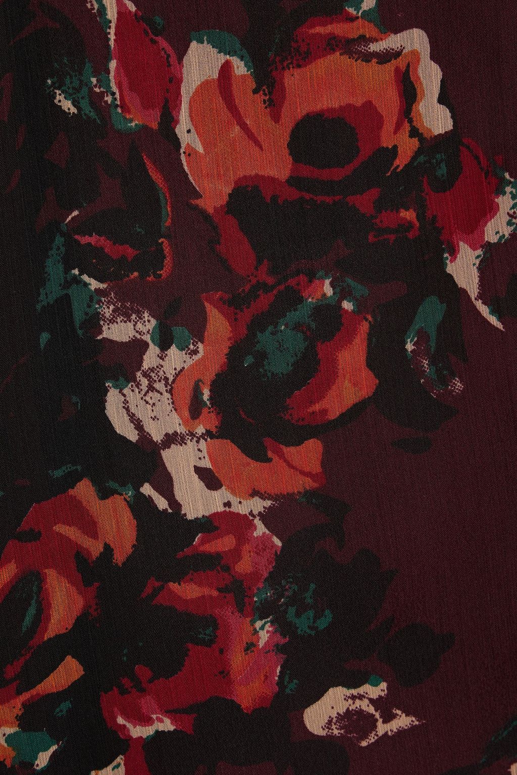 WALTER BAKER Yasmine floral-print georgette mini dress