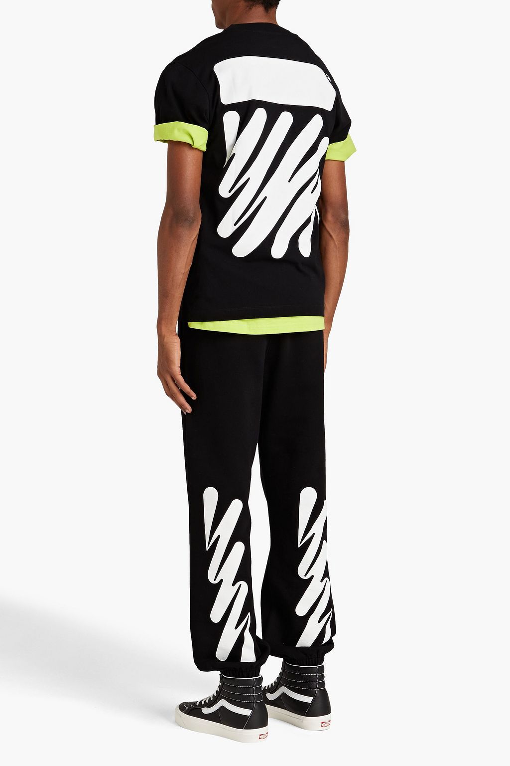 OFF-WHITE™ Printed cotton-jersey T-shirt