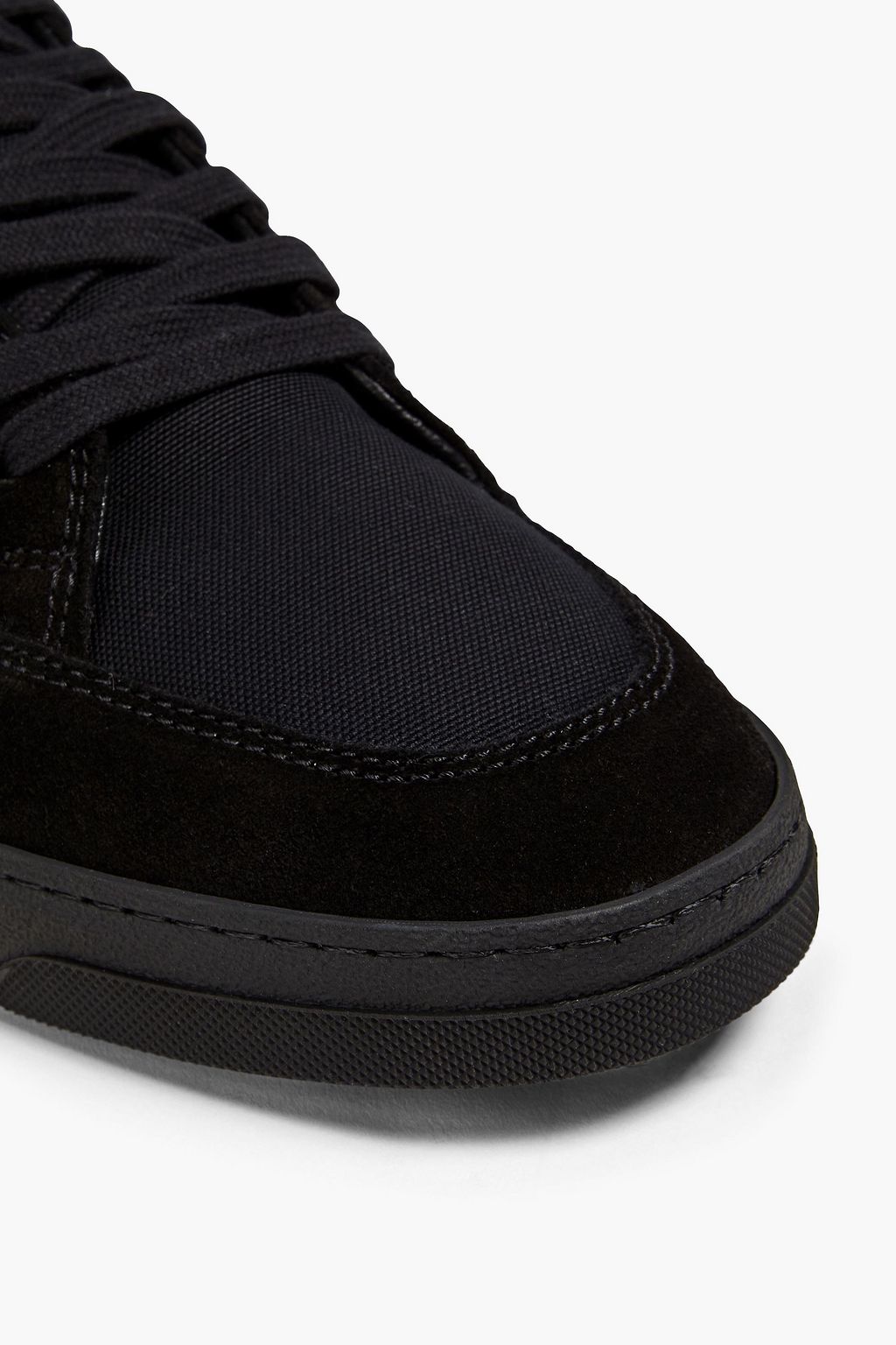 OFF-WHITE™ 5.0 leather, suede and canvas sneakers