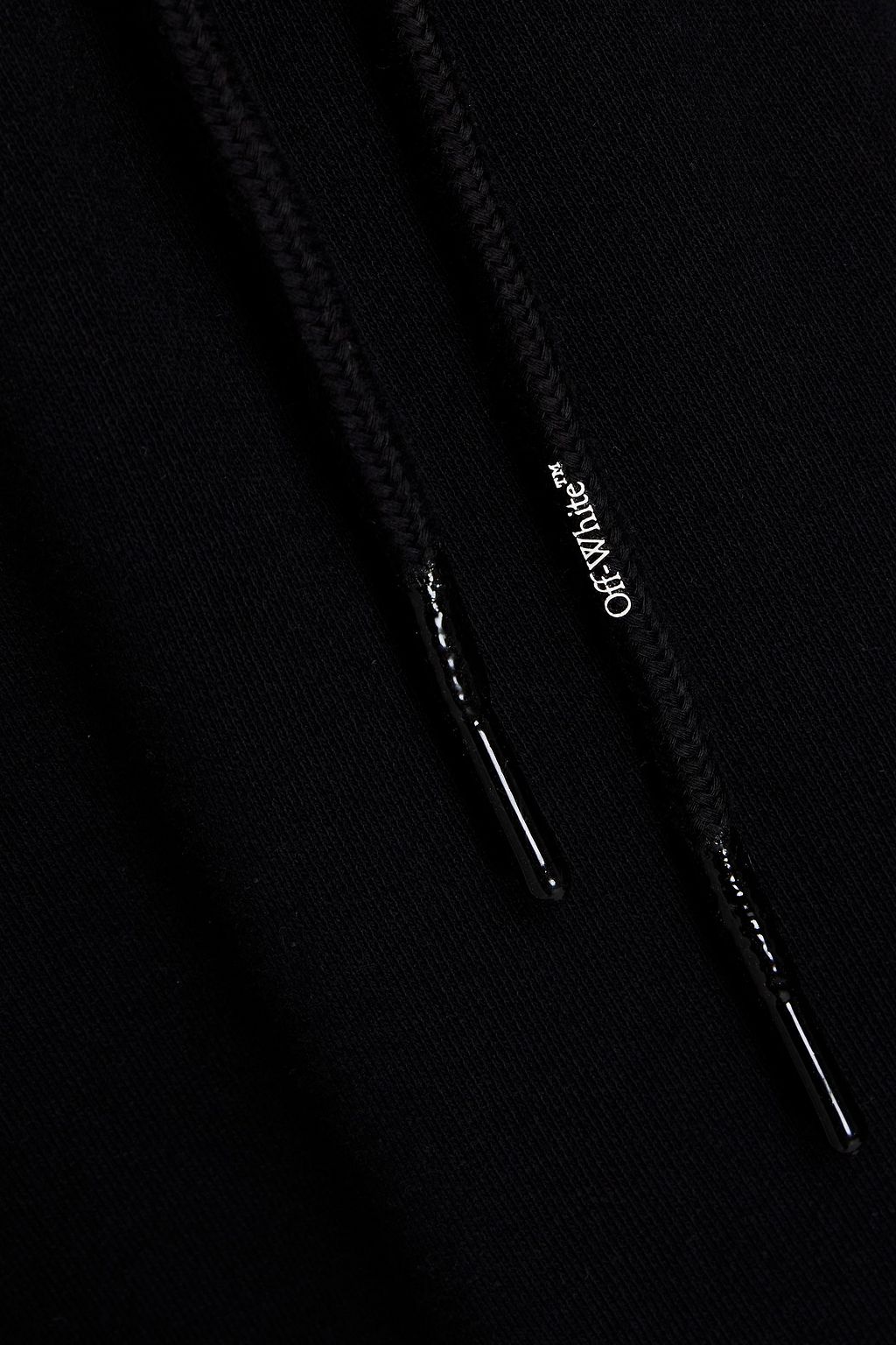 OFF-WHITE™ Bedruckte Shorts aus Baumwollfleece