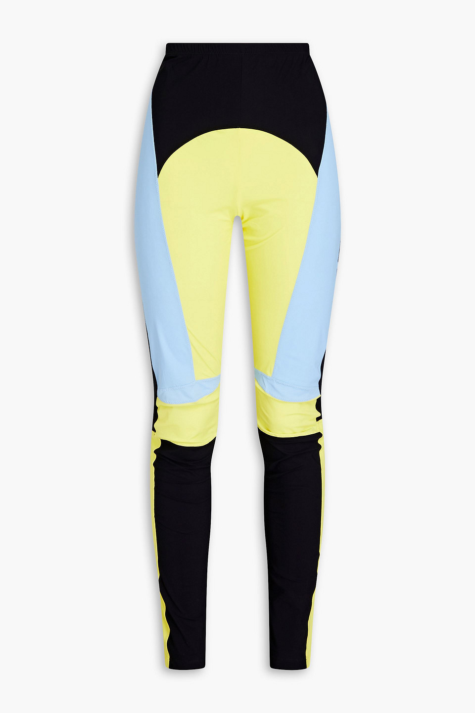 MM6 Maison Margiela - Color-block stretch-jersey leggings