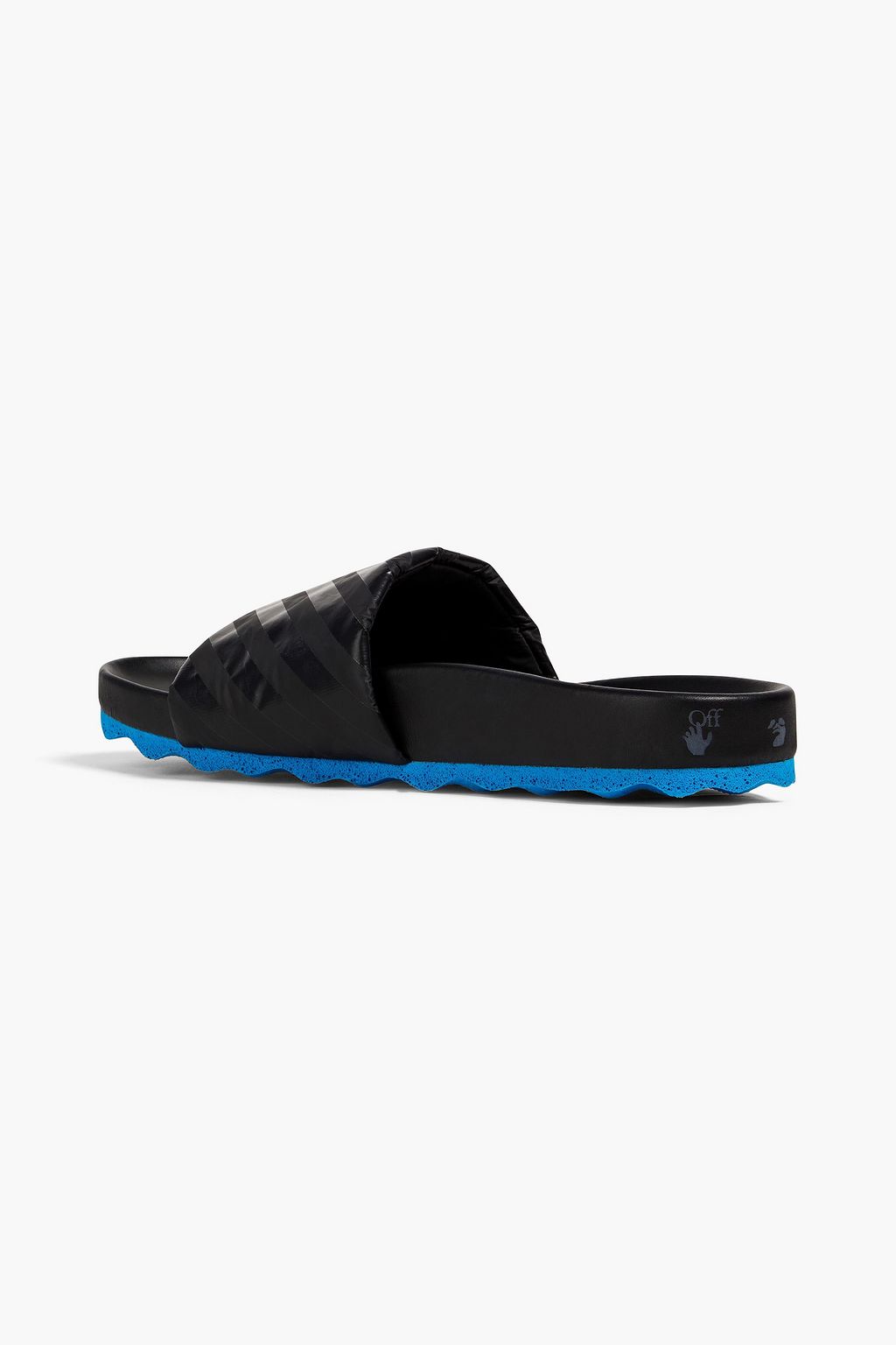 OFF-WHITE™ Striped shell slides