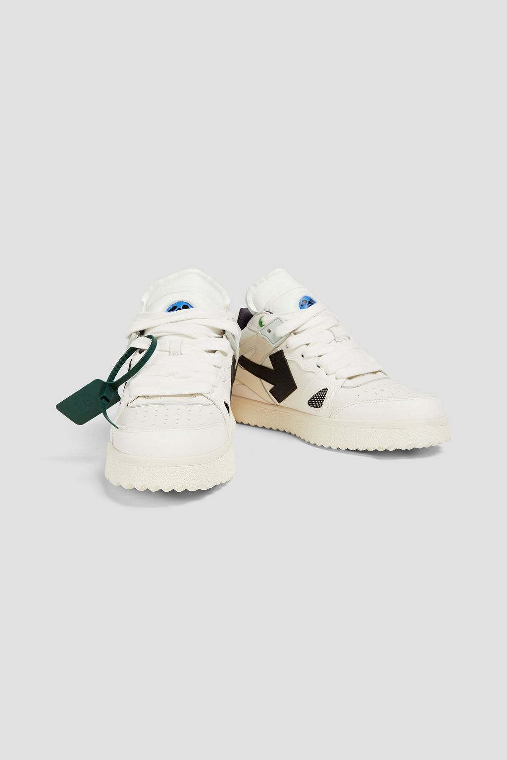 OFF-WHITE™ Sponge Sneakers aus Leder und Shell