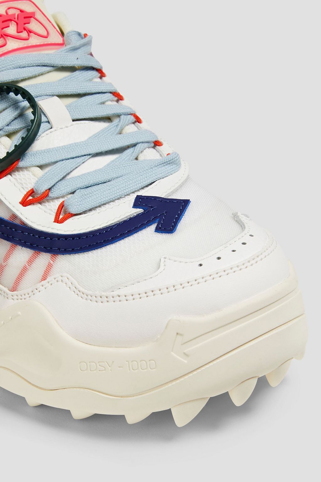 OFF-WHITE™ Odsy-1000 Sneakers aus Leder und Mesh