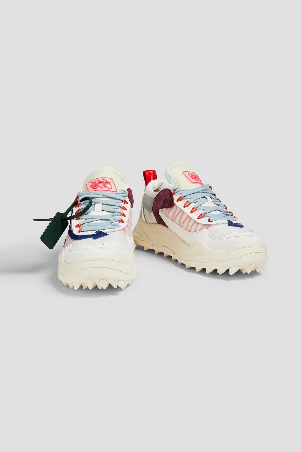 OFF-WHITE™ Odsy-1000 Sneakers aus Leder und Mesh