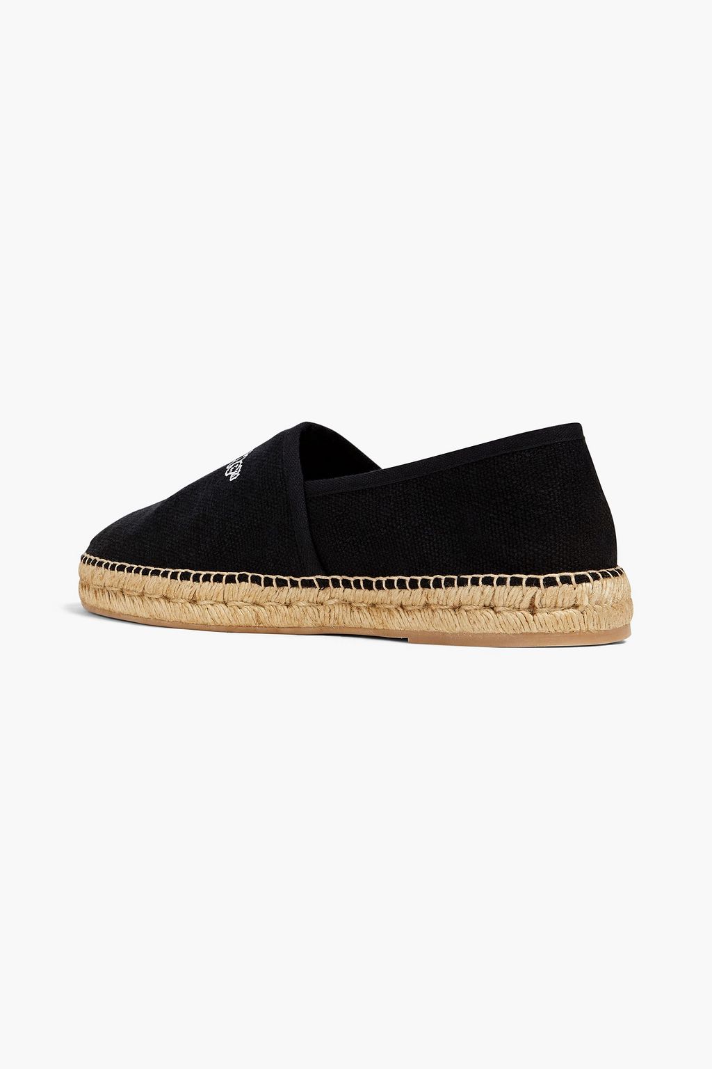 OFF-WHITE™ Embroidered canvas espadrilles