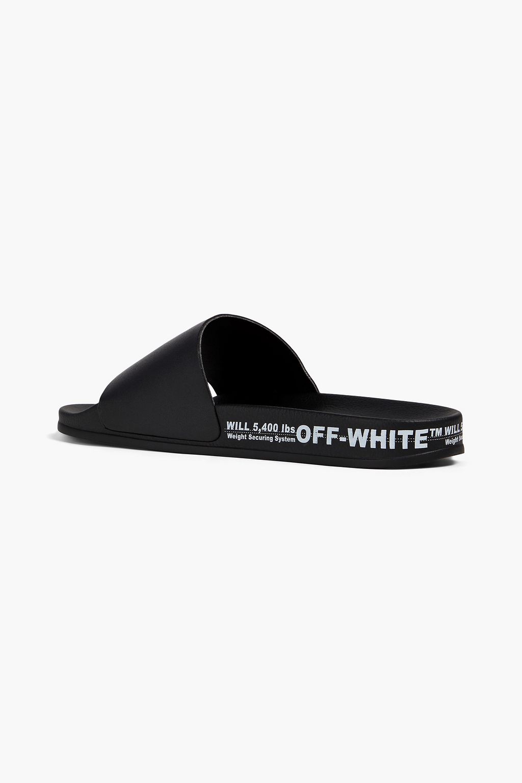 OFF-WHITE™ Printed faux leather slides