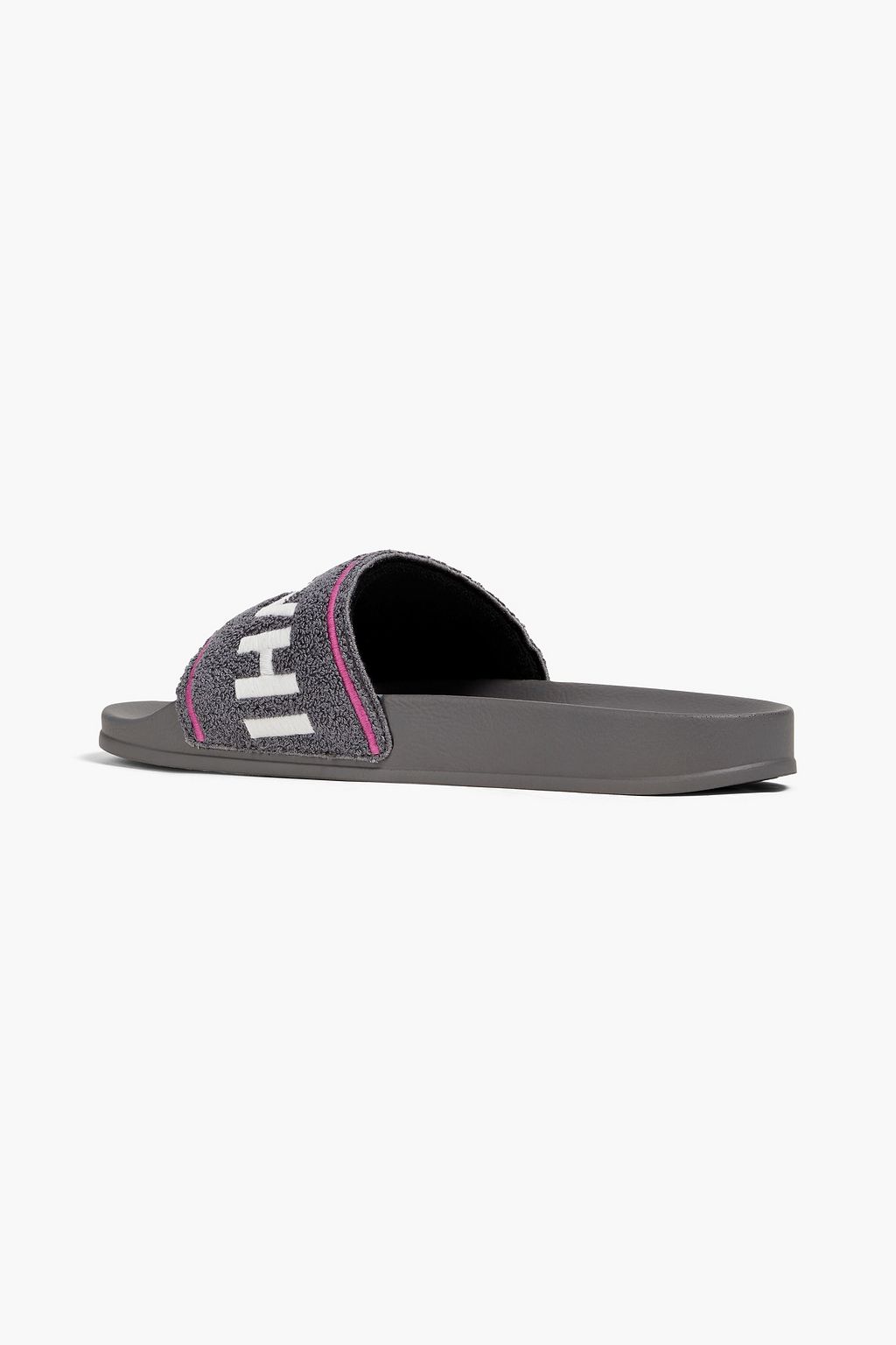 OFF-WHITE™ Embroidered terry slides