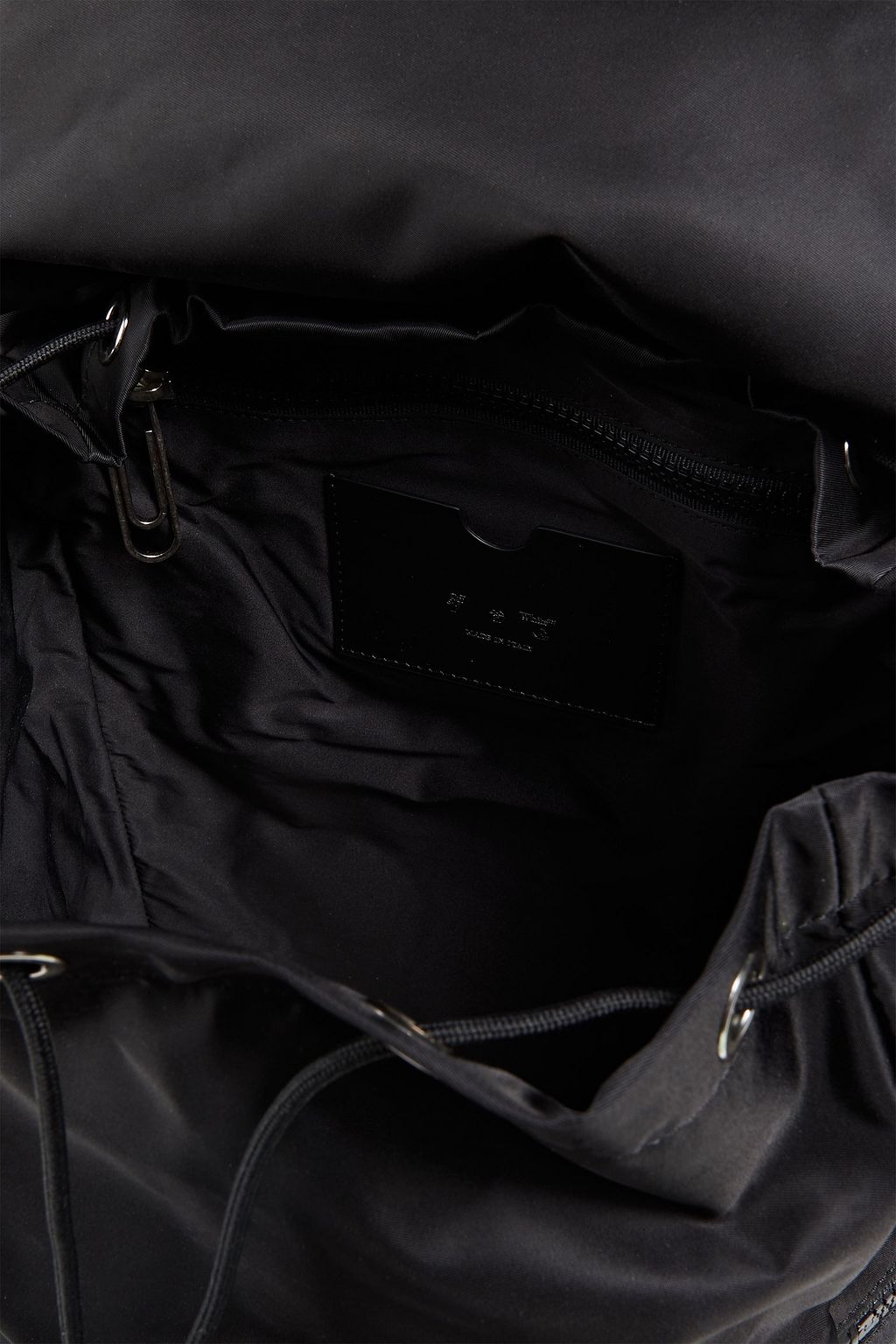 OFF-WHITE™ Arrow faux leather-trimmed nylon backpack | THE OUTNET