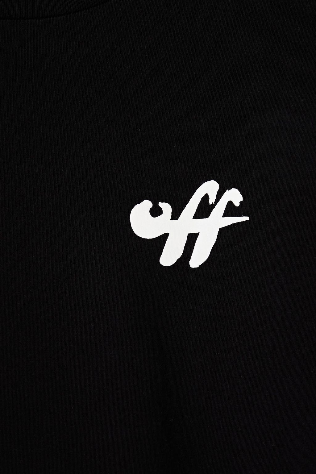 OFF-WHITE™ Printed cotton-jersey T-shirt
