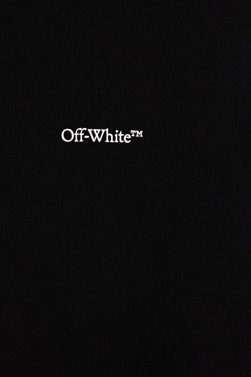OFF-WHITE™ Printed cotton-jersey T-shirt