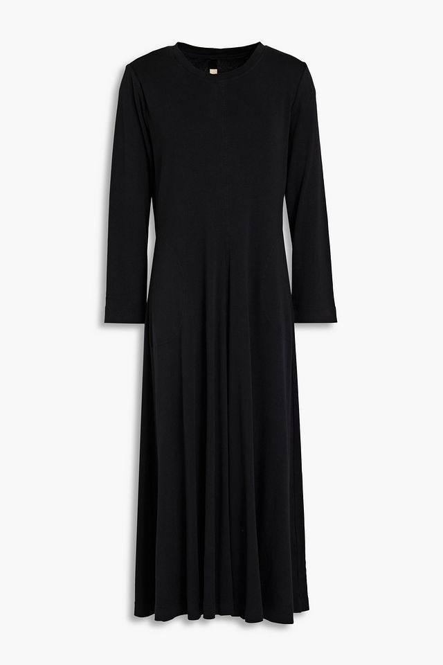 Big Sweep cotton-jersey midi dress