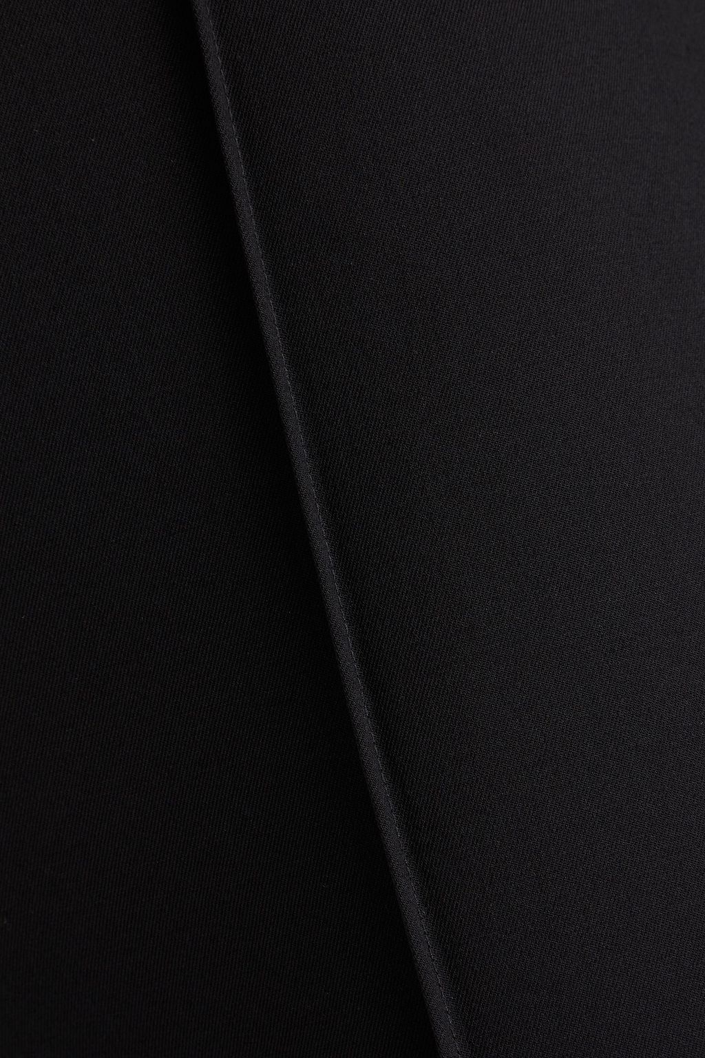 CAROLINA HERRERA Wool-blend twill straight-leg pants