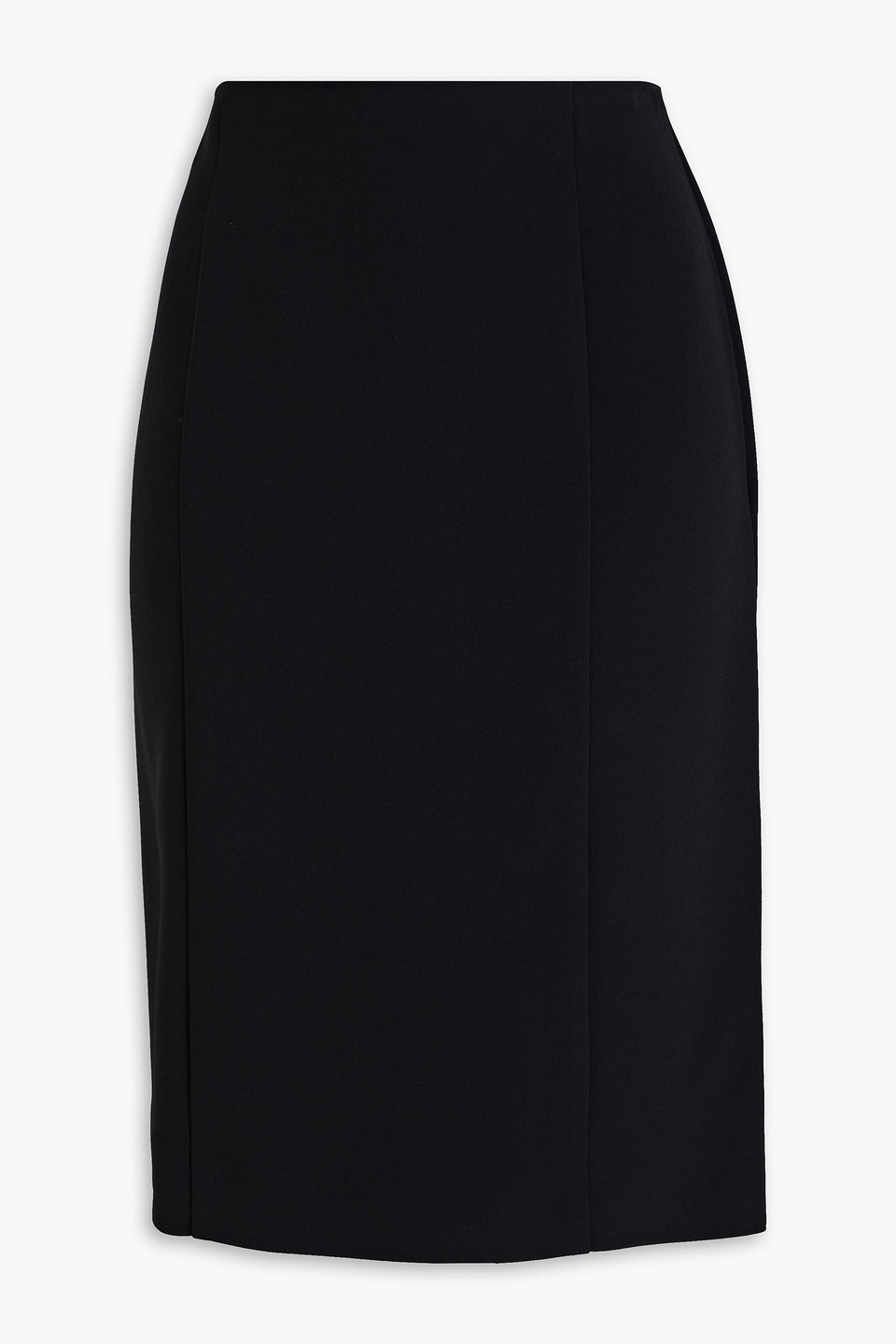 Carolina Herrera Stretch-crepe Pencil Skirt In Black