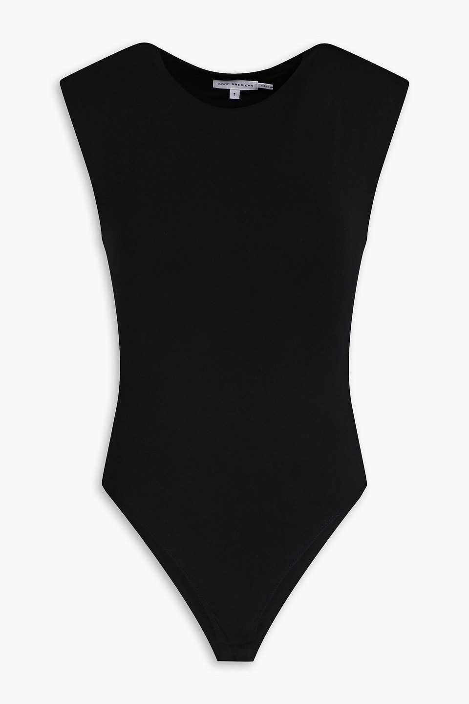 GOOD AMERICAN GOOD TOUCH STRETCH-JERSEY BODYSUIT,3074457345634023633