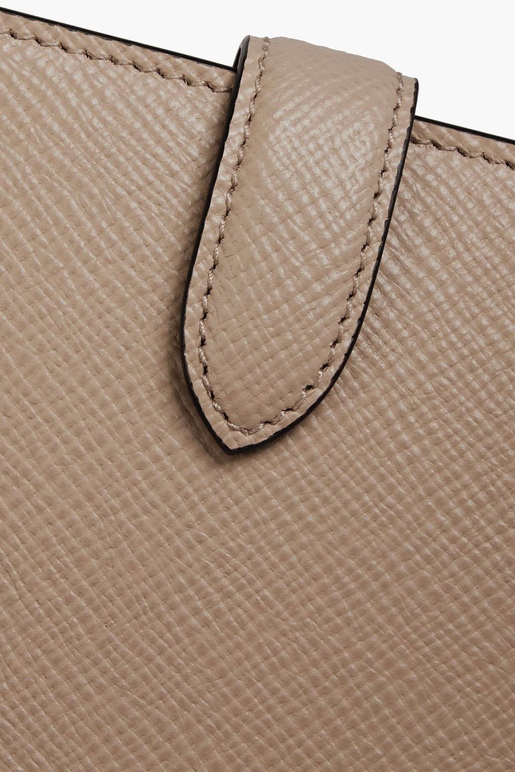 SMYTHSON Textured-leather travel wallet