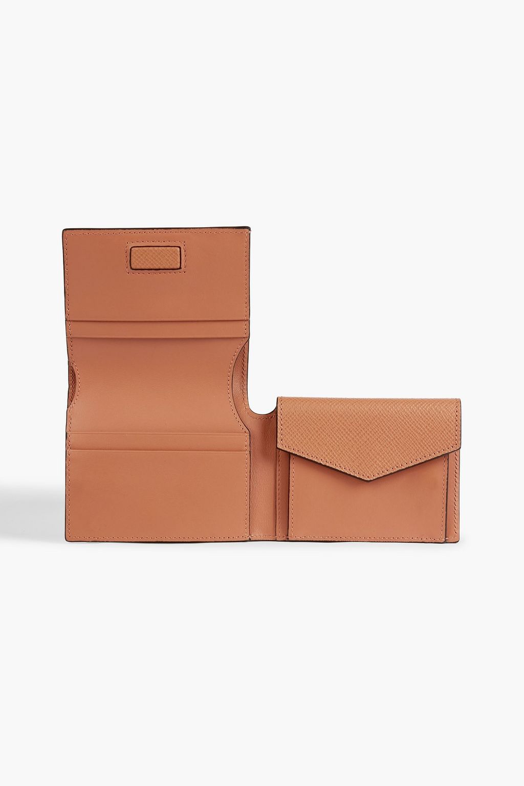 SMYTHSON Panama textured-leather wallet