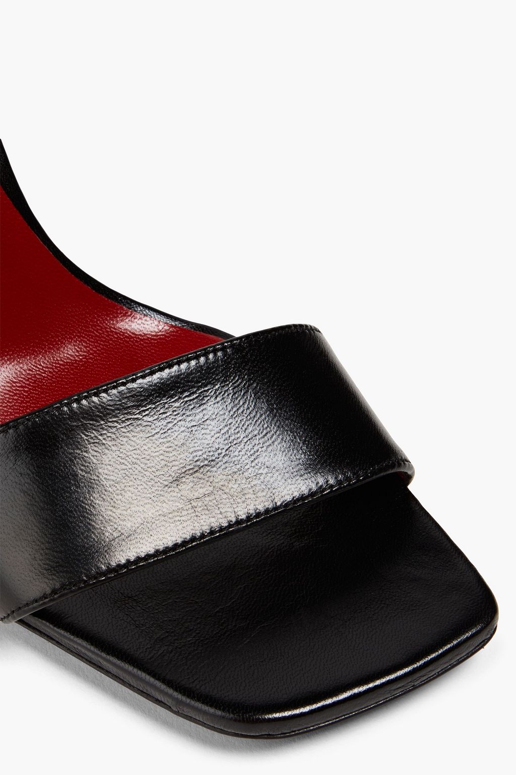 BY FAR Nayla leather mules