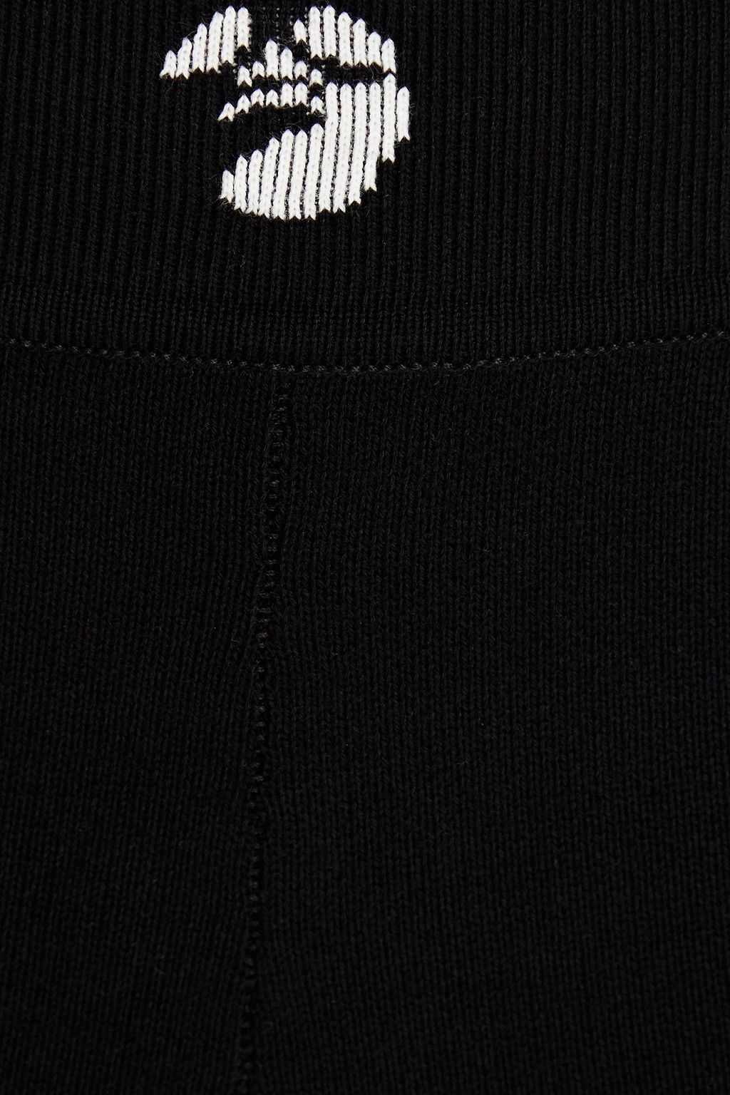 OFF-WHITE™ بنطلون ضيق قصير من مزيج القطن