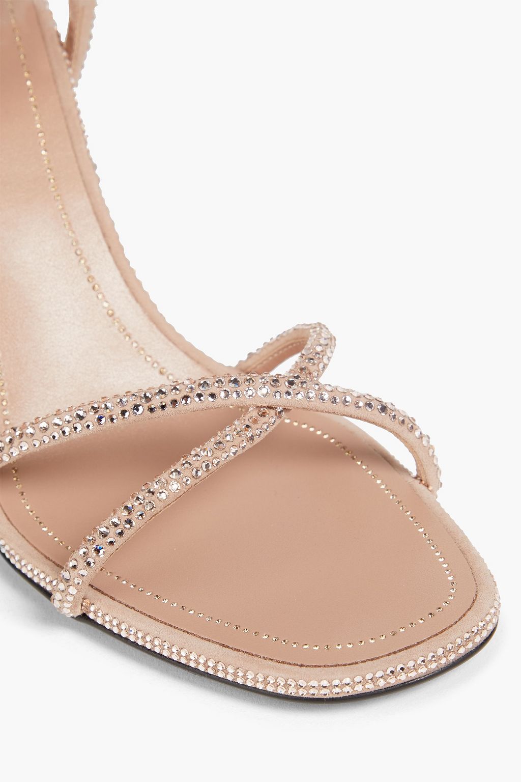 VALENTINO GARAVANI Upflair embellished suede sandals