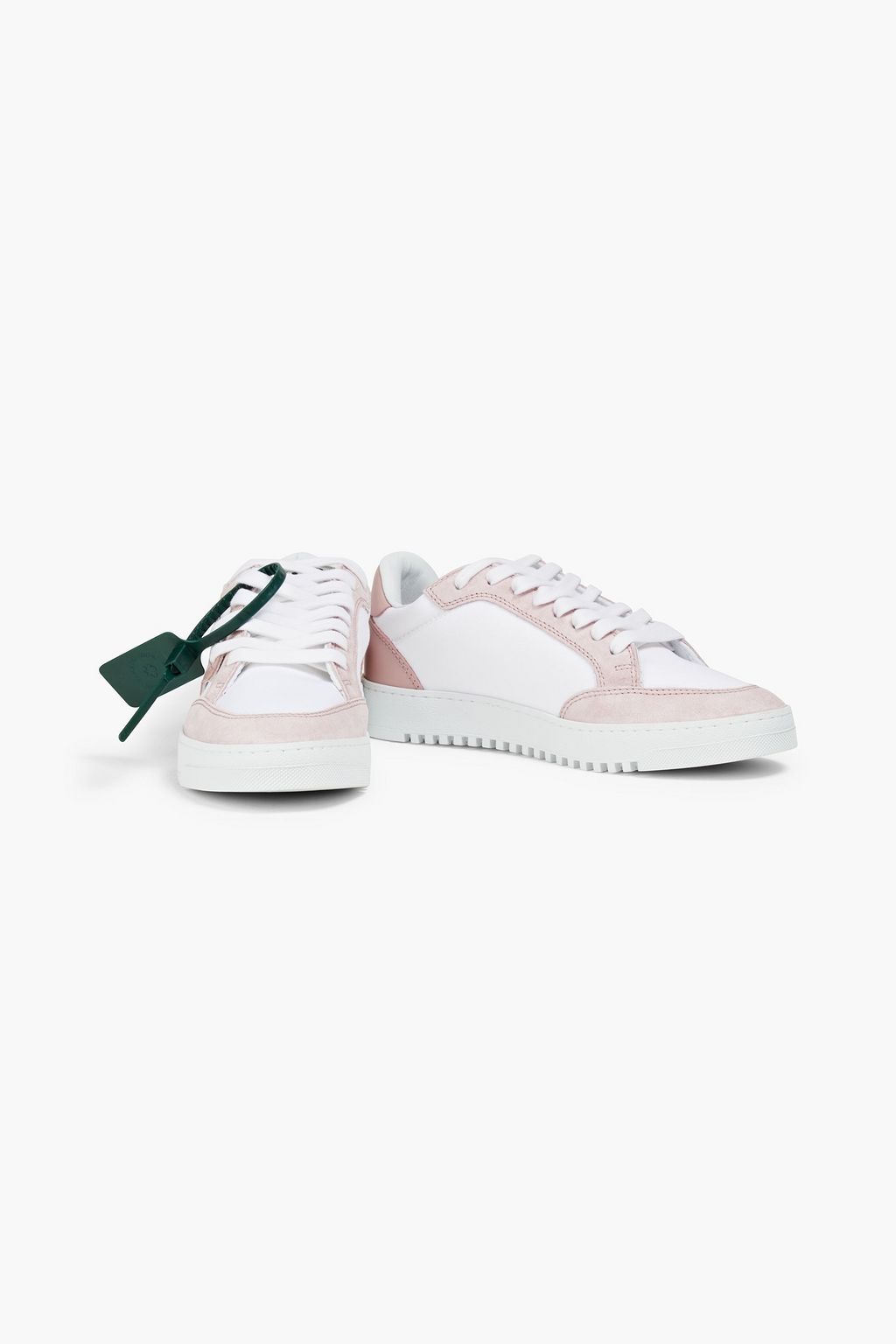 OFF-WHITE™ 5.0 canvas, suede and leather sneakers