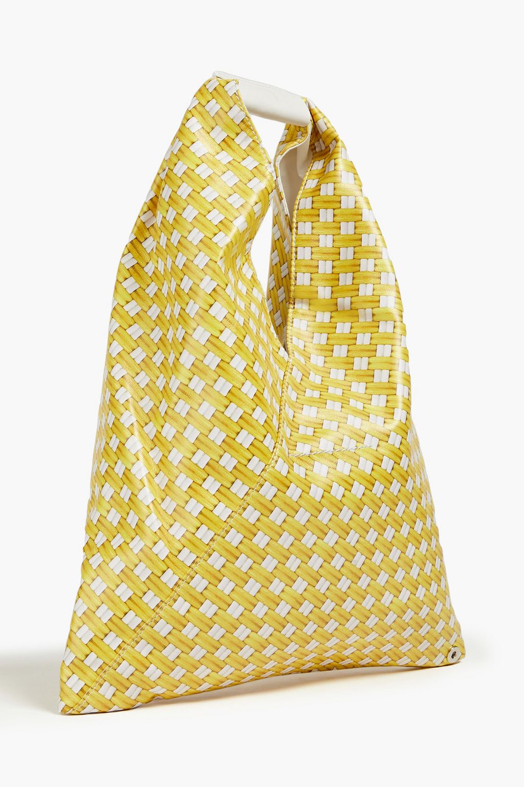 MM6 MAISON MARGIELA Japanese Tote Bag aus Kunstleder mit Print