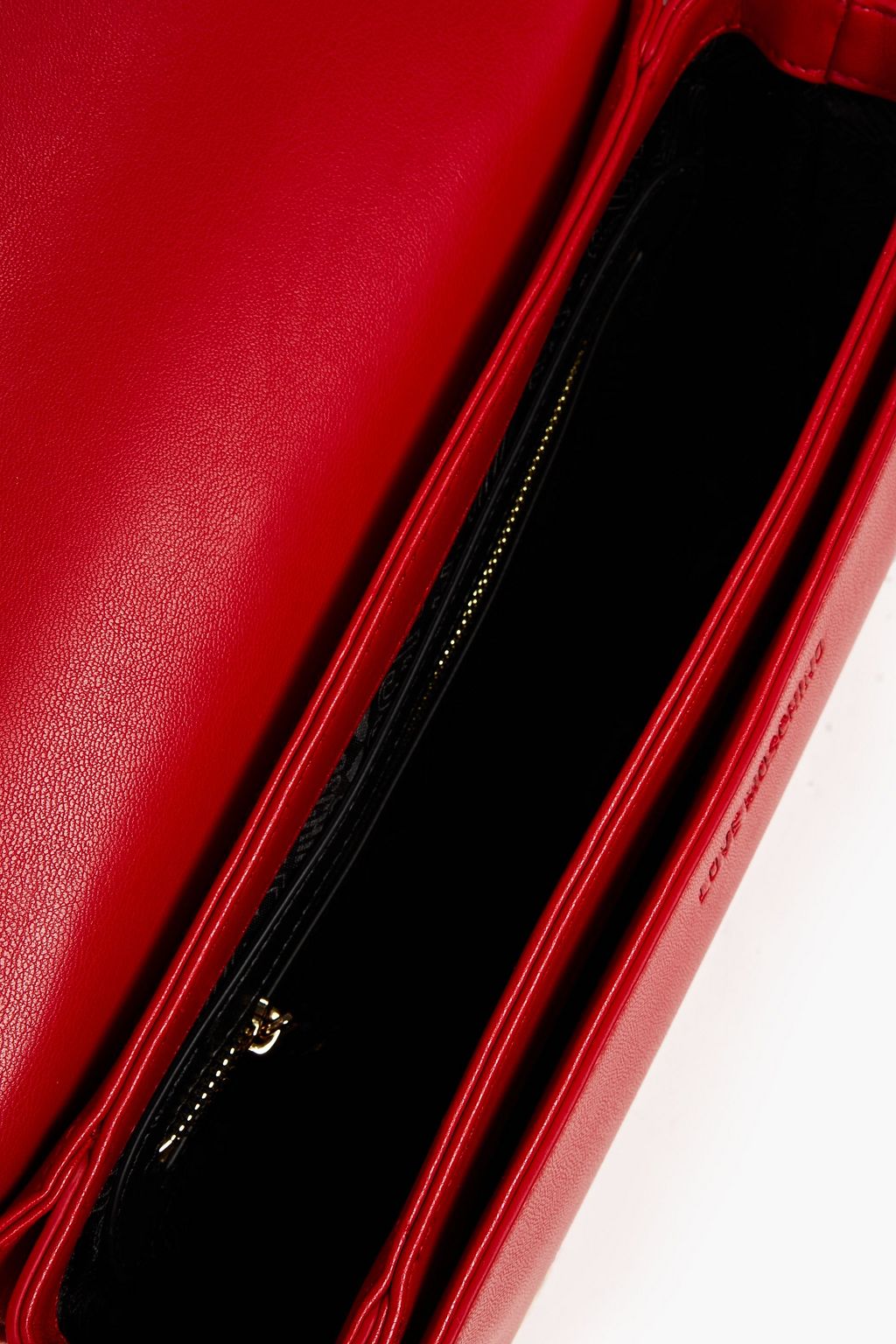LOVE MOSCHINO Quilted faux leather shoulder bag
