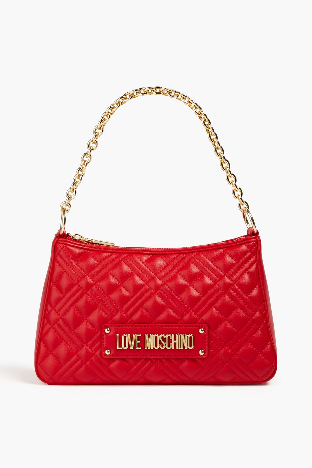 Love Moschino Beige Artificial Leather Handbag