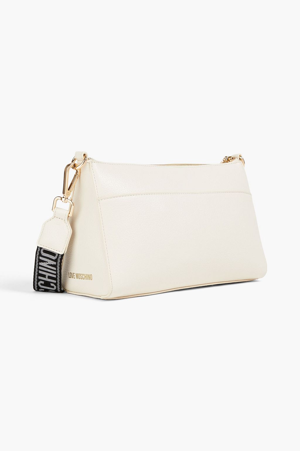 LOVE MOSCHINO Faux textured-leather shoulder bag