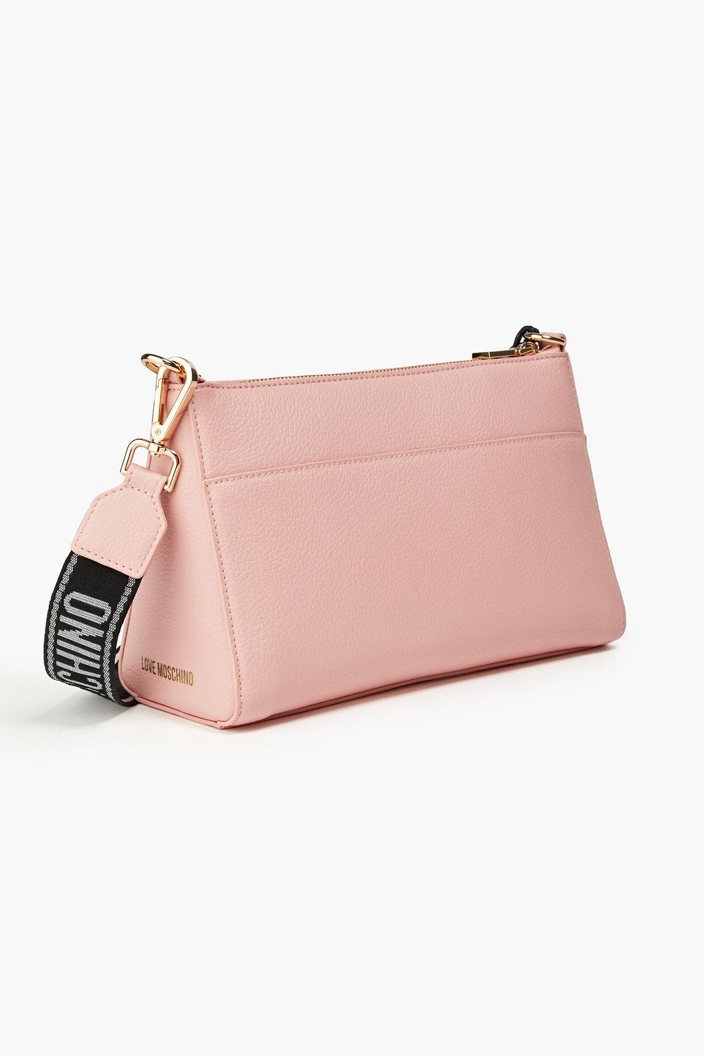LOVE MOSCHINO Faux textured-leather shoulder bag