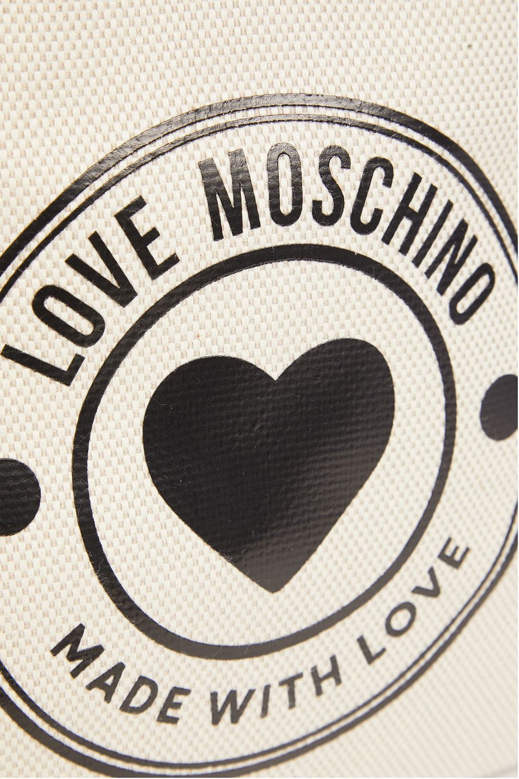 LOVE MOSCHINO Tote Bag aus Canvas mit Print