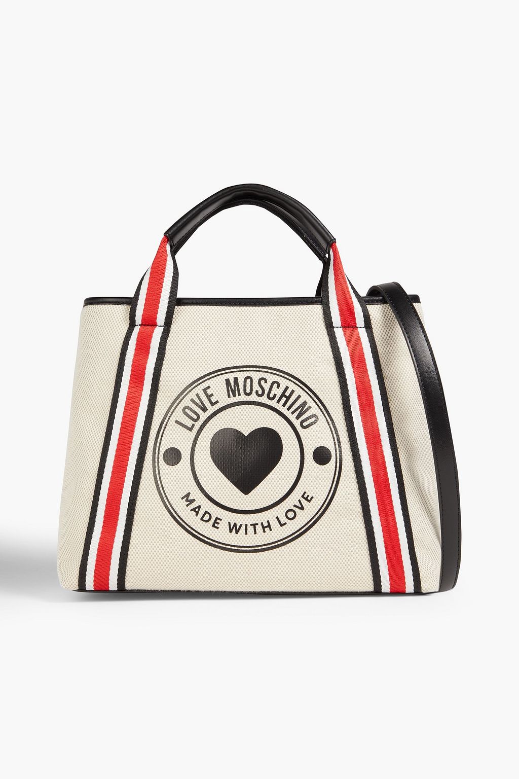 LOVE MOSCHINO Tote Bag aus Canvas mit Print