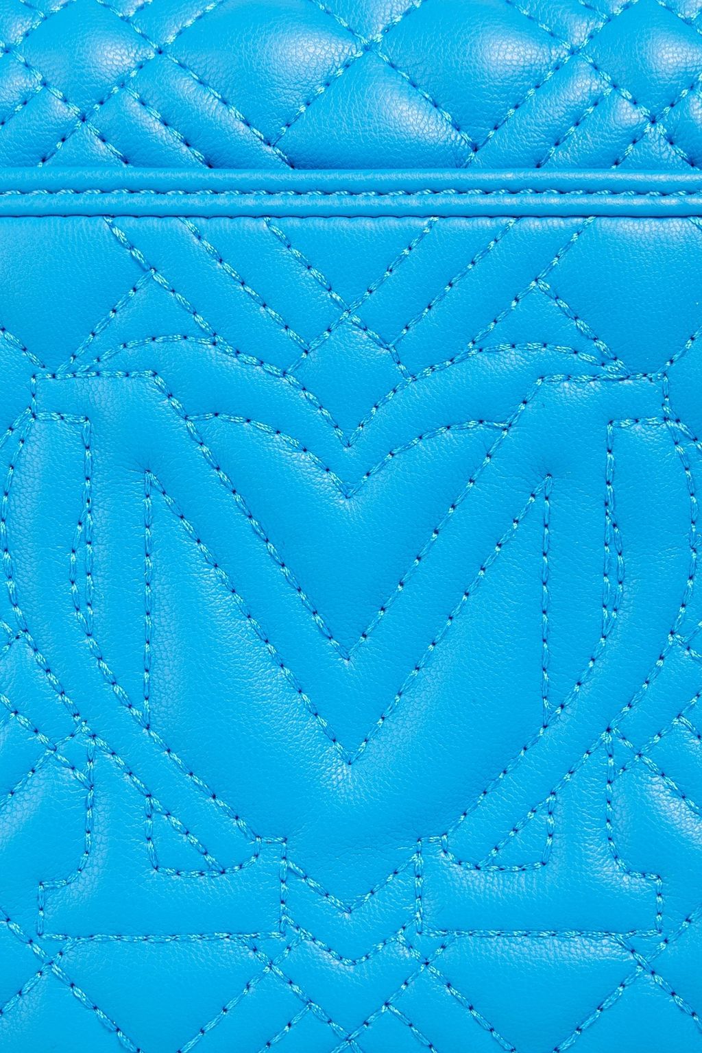 LOVE MOSCHINO Quilted faux leather shoulder bag
