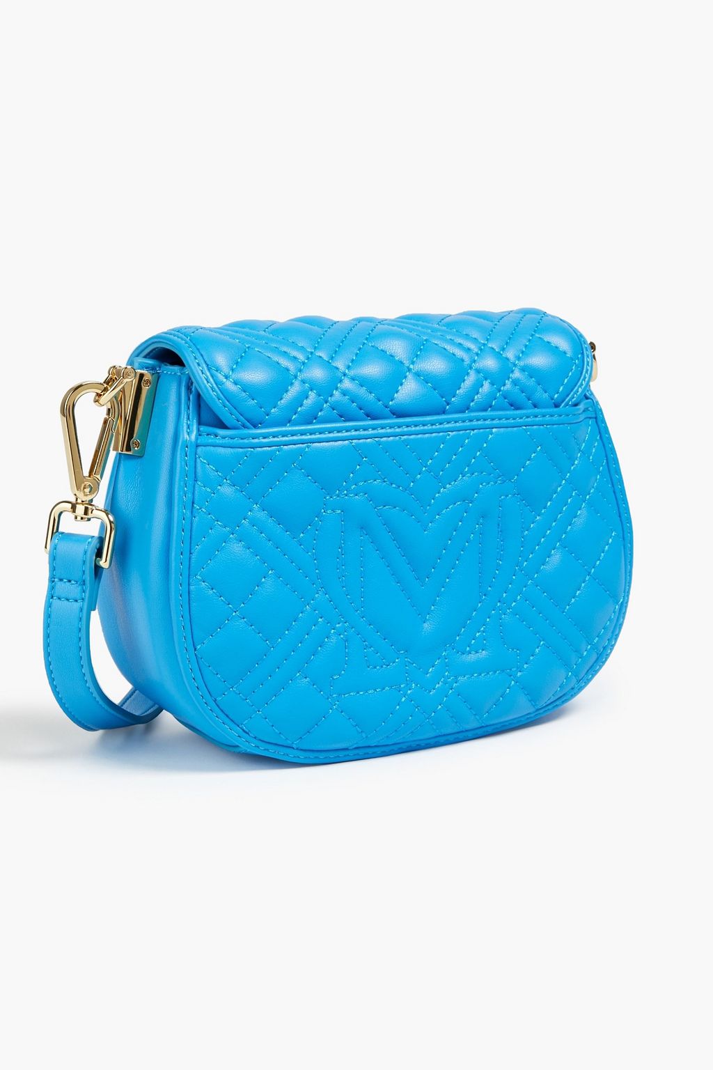 LOVE MOSCHINO Quilted faux leather shoulder bag
