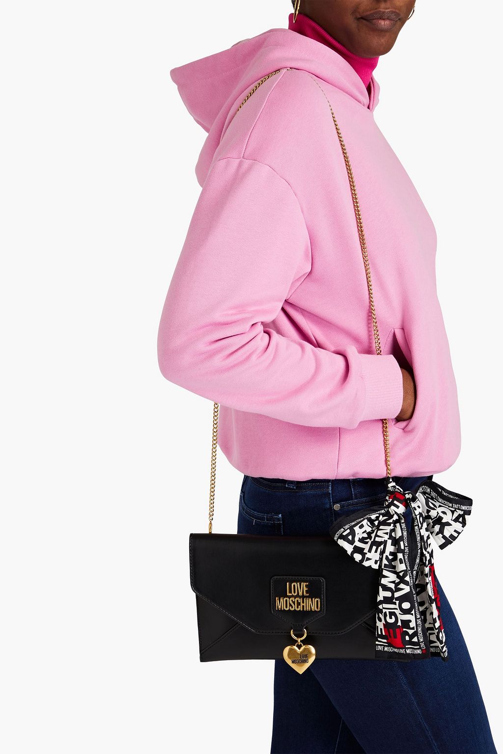 LOVE MOSCHINO Faux leather shoulder bag