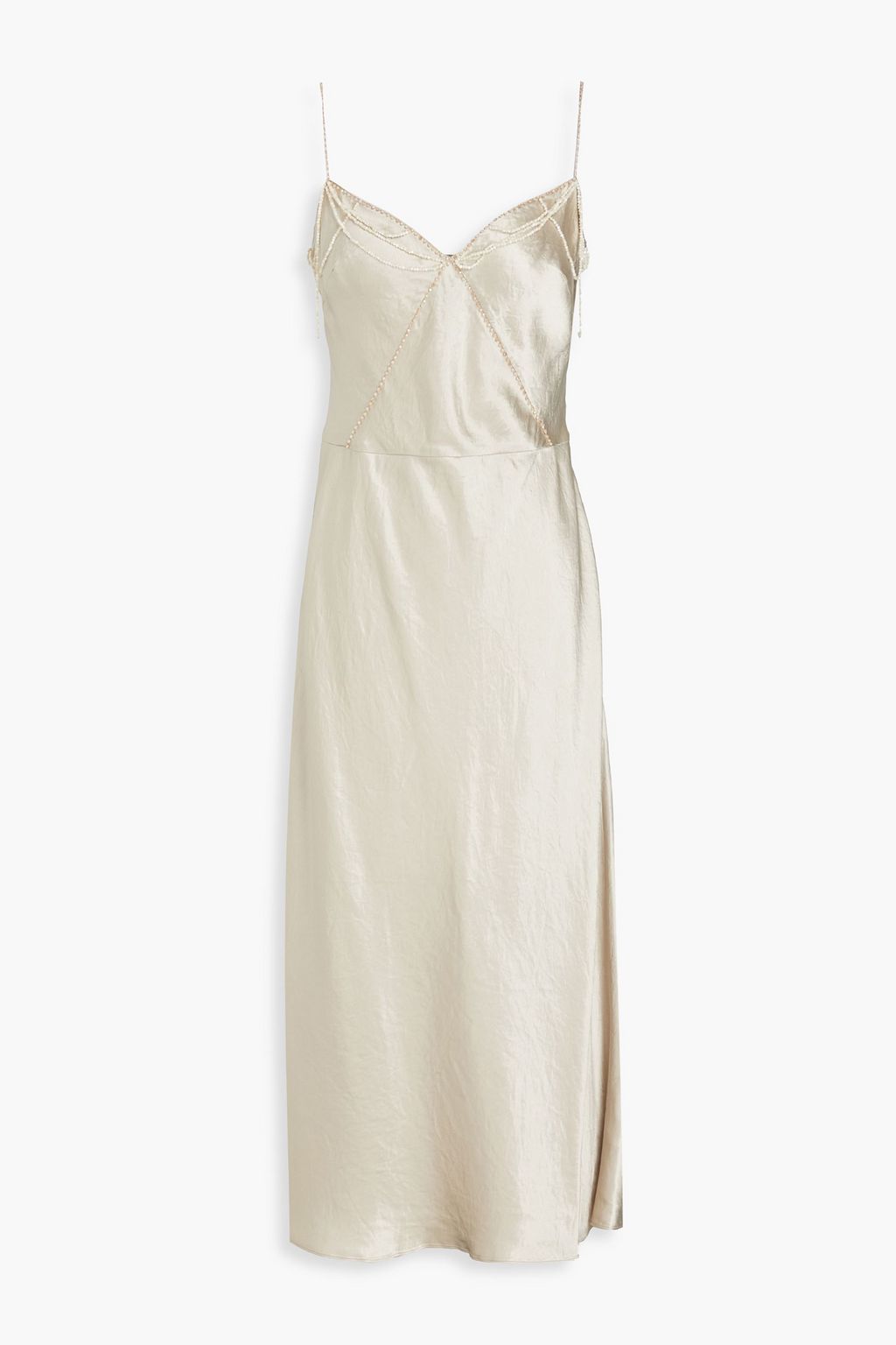 Vince silk hotsell slip dress