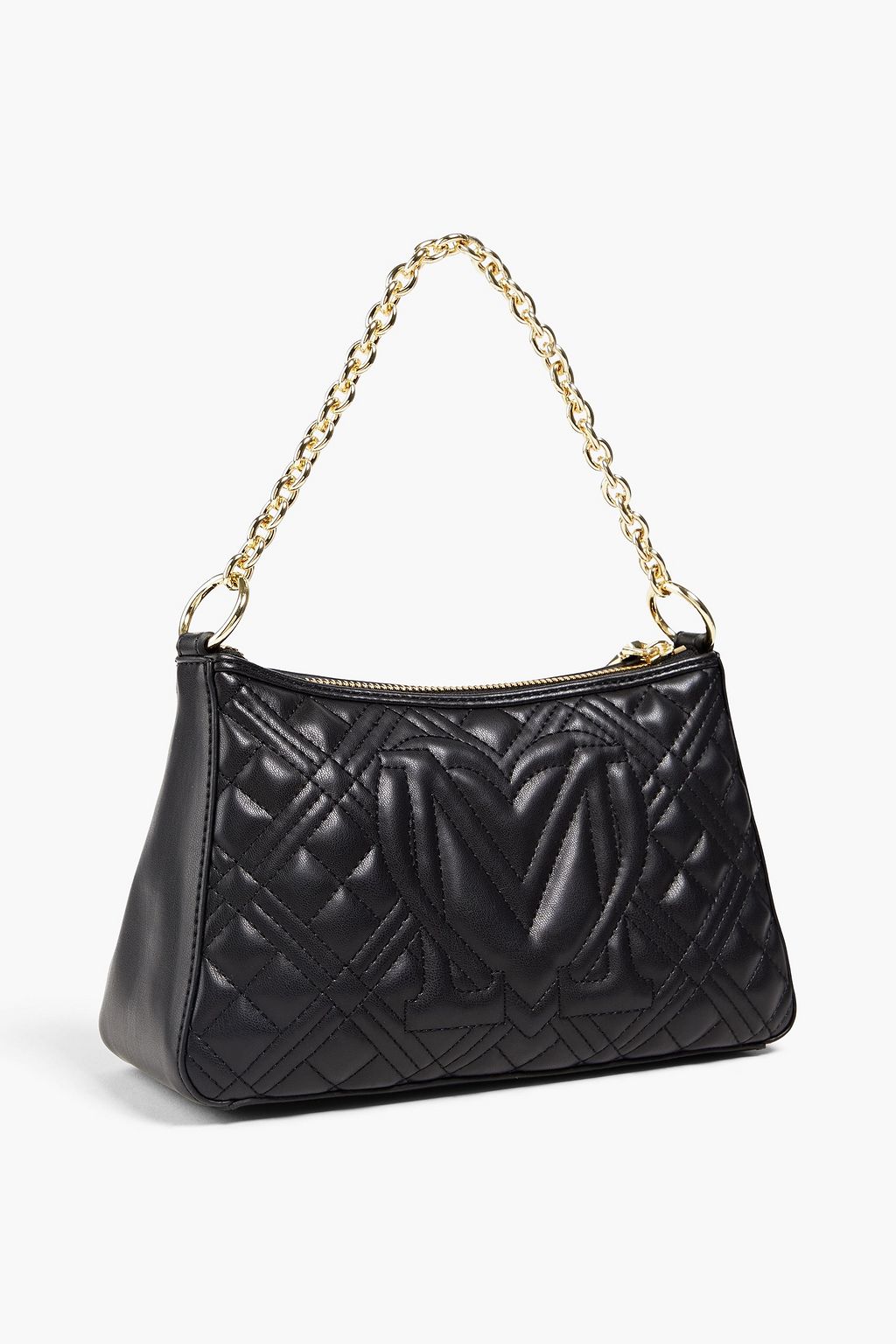 LOVE MOSCHINO Quilted faux leather shoulder bag