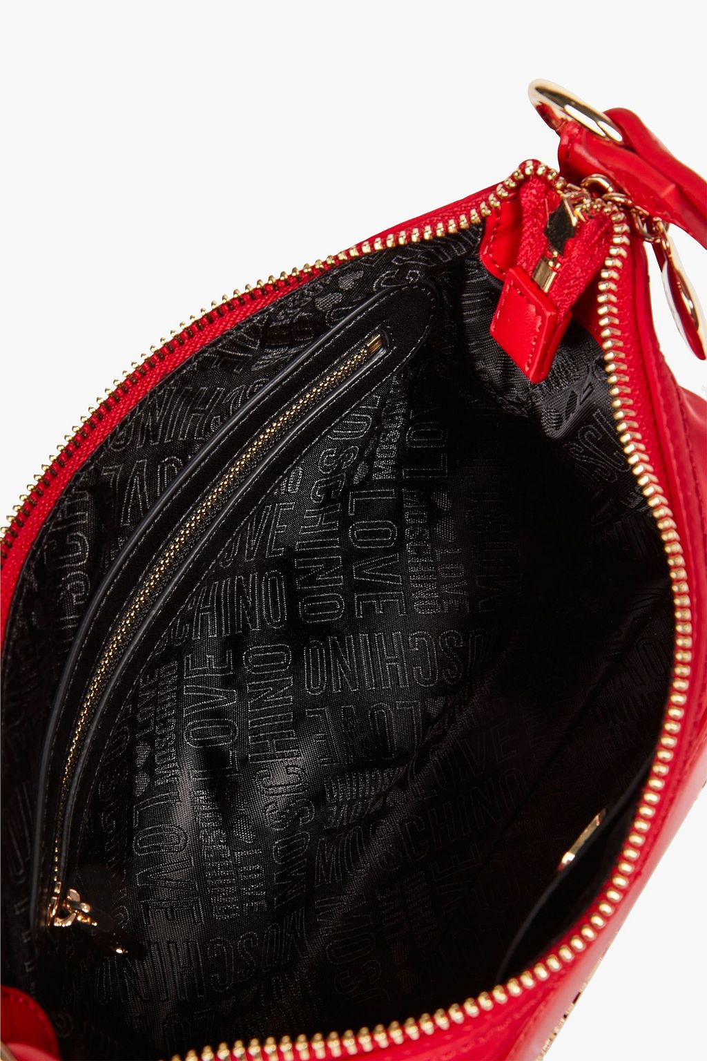 LOVE MOSCHINO Appliquéd shell shoulder bag