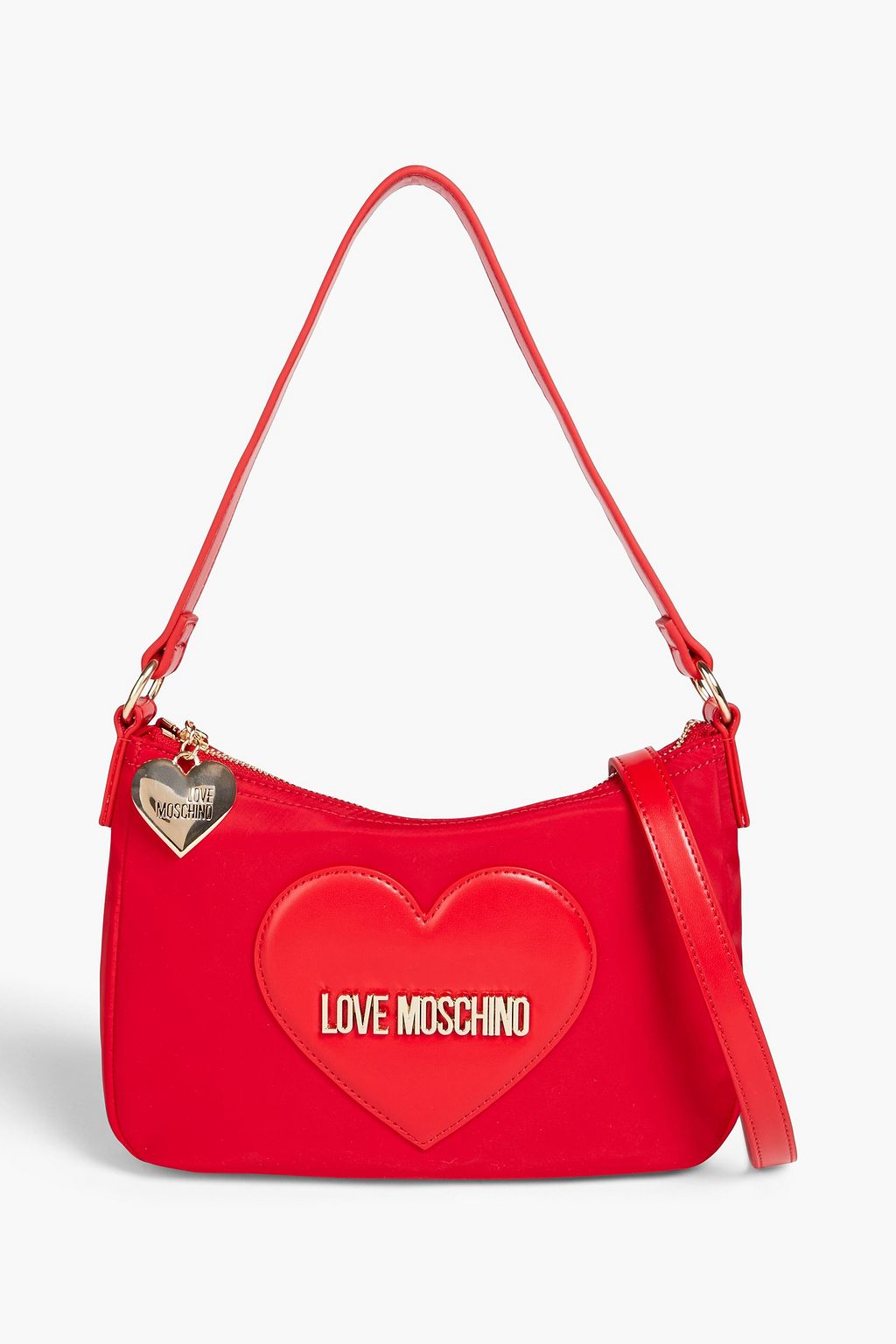 LOVE MOSCHINO Appliquéd shell shoulder bag