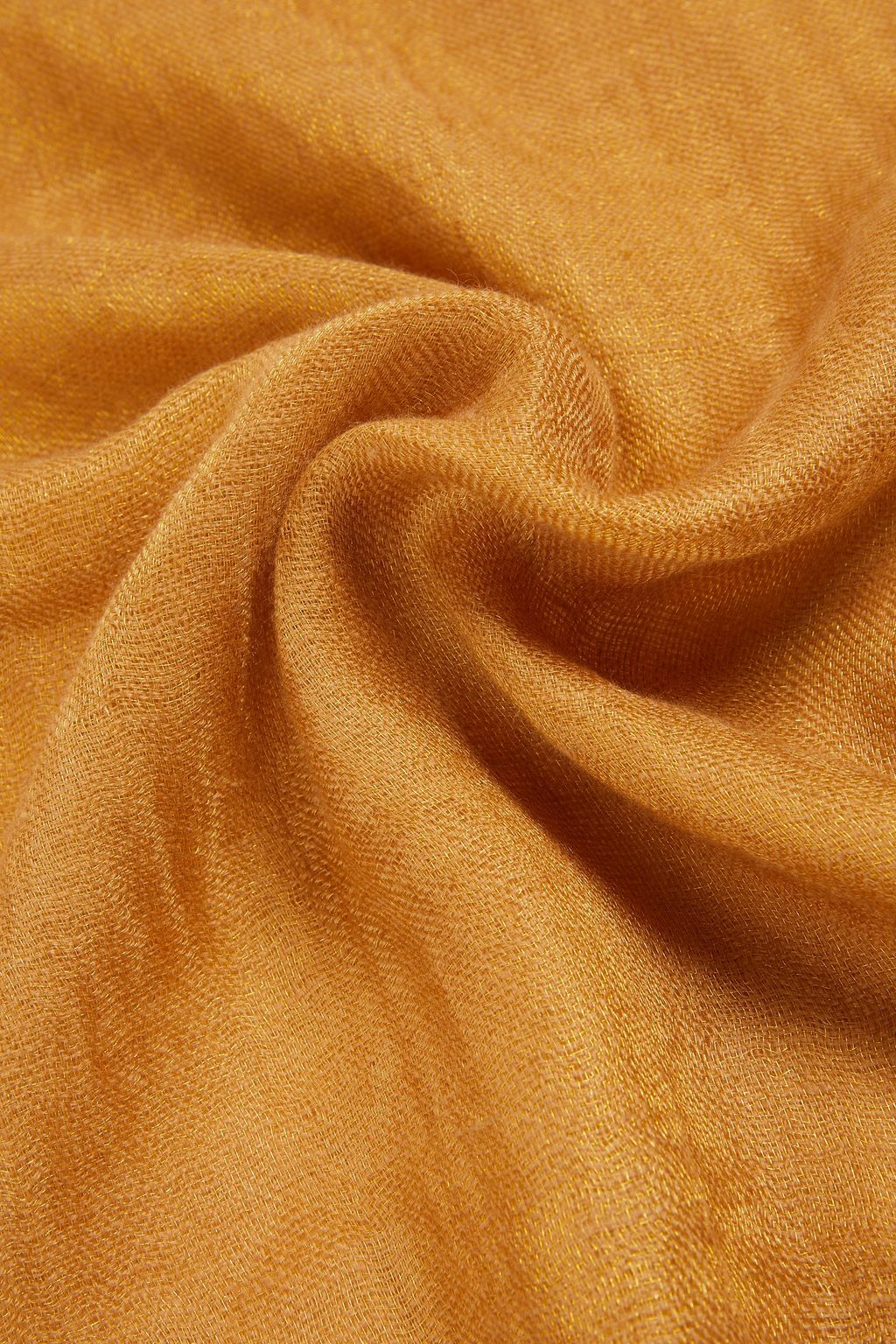VALENTINO GARAVANI Frayed metallic modal-blend scarf